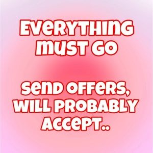 Reasonable offers accepted